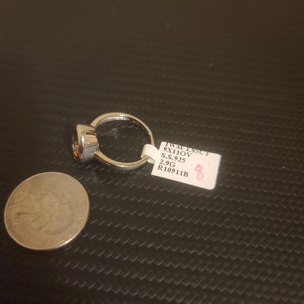 Lab Created Gemstone Ring - Picture 3 of 4